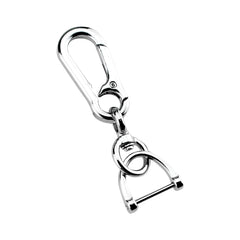 Sleutelhoes voor Peugeot & Citroën 2-knops sleutel – Vintage Leren Look met Sleutelhanger