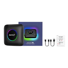 CarlinKit AI Box PLUS – Android 13 CarPlay Adapter met 8GB RAM & 128GB Opslag