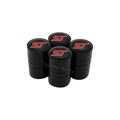 4PCS Car Wheel Tire Valve Stem Caps Airtight Cover For Ford ST Line Focus X 2 3 Mondeo Fiesta Kuga MK2 MK3 MK4 Tyre Accessories
