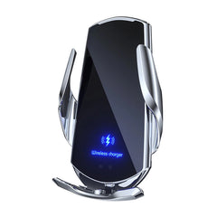 New Upgrade Car Mobile Phone Holder 15w Wireless Charging Portable Car Holder Cellphone Bracket Stand In Car Device