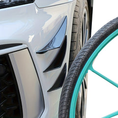 Auto Bumpervinnen Set (4 stuks) – Sportieve Diffuser Look, Zelfklevend