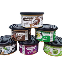 Houten Aromatherapie Autoverfrisser met 60-Dagen Uithoudingsvermogen