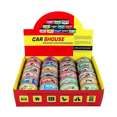 Luxe Houten Auto Luchtverfrisser – Langdurige Geur voor Auto, Huis & Kantoor