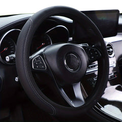 Universele Stuurhoes Zonder Binnenring – Ademend, Antislip & Handgestikt voor 36–38 cm sturen