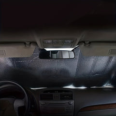 V-vormig Zonnescherm voor Voorruit – Reflecterend Warmtewerend Scherm voor Auto’s