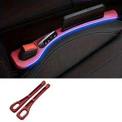 2-delige Siliconen Auto Stoelopening Organizer - Grote Capaciteit Opbergdoos voor Telefoons, Sleutels & Munten - Past in de Meeste Sedans, SUV's, Vrachtwagens