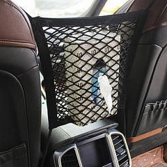 Car Mesh Organizer Between Seat, Pet Dog Kids Barrier, Net Pocket Storage Bag Backseat, Seat Back Storage, Auto Car Accessories