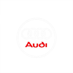 2pcs Car Door Welcome Lights for Audi A1 A3 8P 8V A4 A5 A6 A7 A8 Q3 Q5 Q7 Q8 Sline TT Logo Projector Ghost Shadow Lamp