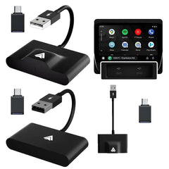 Wireless CarPlay Adapter For Android/Apple Wired to Wireless Android Auto Dongle Car play USB Connection Auto Car Adapter