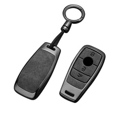 Alloy Style Fashion Car Key Case Cover Shell Fob For Mercedes Benz A C E S G Class GLC CLE CLA W177 W205 W213 W222 X167 AMG