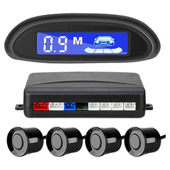 EURS Car Parking radar 4 Sensor Kit 22mm Parktronic Display Reversing Radar for Wireless car Rover sensor Monitor System