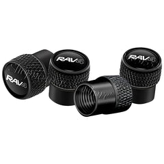 4Pcs/Set Car Wheel Tire Valve Caps Rim Stem Dust-proof Covers Accessories For Toyota RAV4 Emblem Decoration