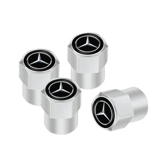 4Pcs Styling Wheel Tire Valve Air Stem Cap Duust Covers For Mercedes Benz