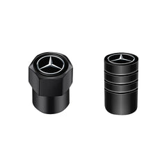 4Pcs Styling Wheel Tire Valve Air Stem Cap Duust Covers For Mercedes Benz