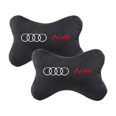 Car Headrest Cover Auto Seat Cover Head Neck Rest Pillow for Audi A4 A3 A5 A6 A1 A7 A8 Q2 Q3 Q5 Q7 Q8 TT Car Styling Accessories