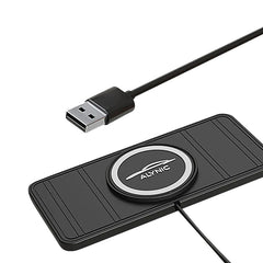 Car Wireless Charger Silicone Non Slip Pad for iPhone 15 14 13 12 Samsung 15W Car Wireless Phone Chargers Fast Charging Station