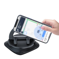 Kebidumei 360 Degree Rotatable Car Phone Holder Stick To Dashboard Silicone Bracket