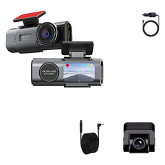 4K Car Dvr with 1080P Rear View Cam Video Recorder GPS WIFI Car Camera Night Vision Parking Monitor