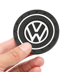 1/2PCS Car Water Cup Bottle Holder Anti-slip Pad Silica Gel Mat for Volkswagen Golf 4 mk5 Passat b8 b5 VW Sharan Polo 6R Tiguan