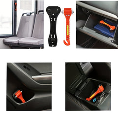 Premium Car Glass Breaker Safety Hammer - Noodontsnappingstool Met Autoraamontsnapper En Gordelsnijder, Levensreddend Overlevingspakket