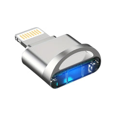 1 stuk Micro SD-kaartlezer converter geschikt voor iPhone iPad, OTG naar Micro SD/TF-kaartlezer kijker adapter geheugenkaartlezen voor iPhone 14/14promax/13/12/Pro/11/X/XR/Max/8 Ondersteuning IOS 13 en ExFAT & FAT32